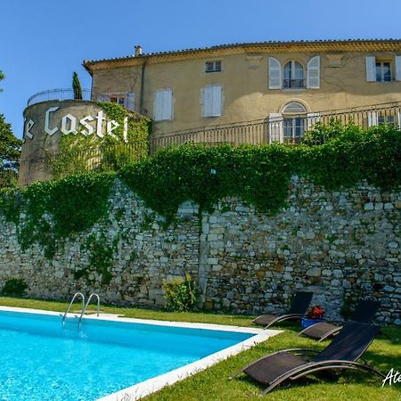 Hotel Le Castel du Mont Boisé Montboucher-sur-Jabron Exterior foto