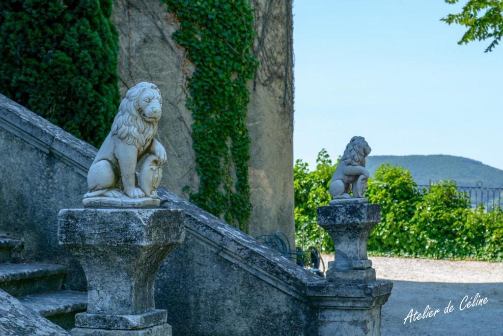 Hotel Le Castel du Mont Boisé Montboucher-sur-Jabron Exterior foto