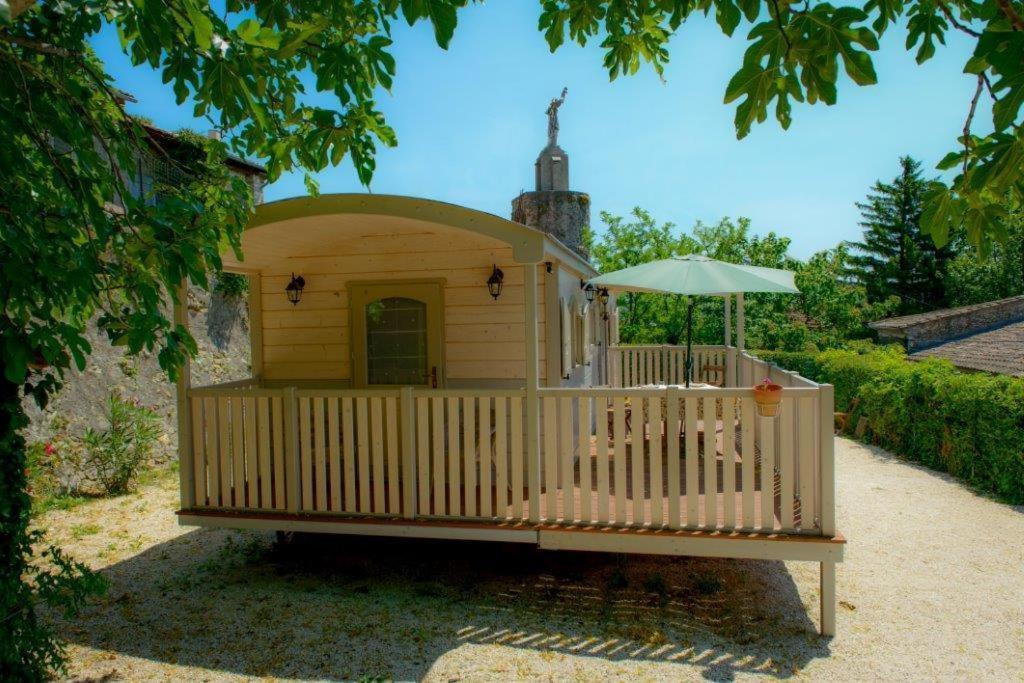 Hotel Le Castel du Mont Boisé Montboucher-sur-Jabron Exterior foto